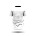 DED Custom Round Neck T-Shirt Short Sleeve Classic Pattern