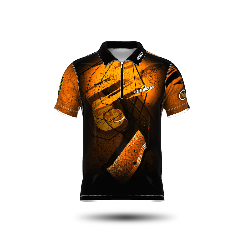 DED Technical Shirt for Eemann Tech: Eemann Tech CZ Shadow - Orange