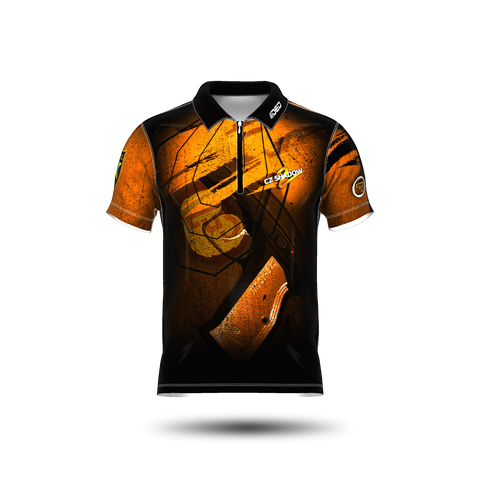DED Technical Shirt for Eemann Tech: Eemann Tech CZ Shadow - Orange